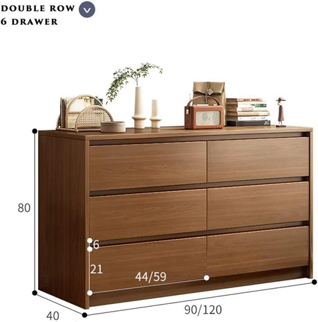 6 Chest of Drawers Dresser Wooden Cabinet Table Tallboy Lowboy Wood Storage