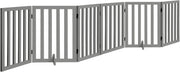 Freestanding Foldable MDF Pet Gate – 3 Sizes, White or Grey