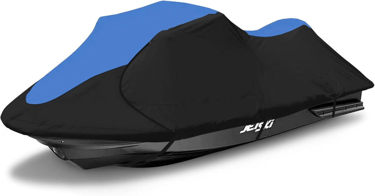 600D Red & Black Jet-Ski Cover for 116–125-Inch PWC