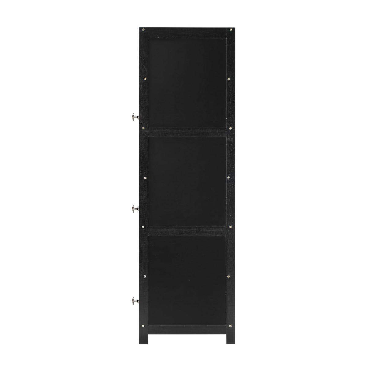 6-Tier Shoe Cabinet with 3 Sliding Flip-Up Doors