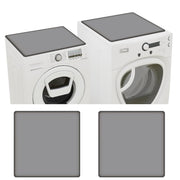 2-Pack 58 × 58 cm Silicone Washer & Dryer Top Mats