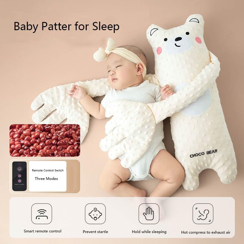 Choco Bear Automatic Patting Plush – Supervised Settling Aid