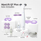 7E Wellness MyoLift QT Microcurrent Facial Device with Smart Current Technology and Smartphone App - Portable Skin Care Tools, Instant Face Lift, Anti Aging, Skin Tightening - Up to 400 Microamps