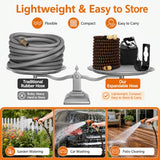 Hose storage bag and hook