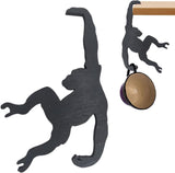 Shurzzesj Banana Balancing Hook, Monkey Shaped Banana Stand | Modern Tree Stand with Banana Hanger, Creative Monkey Banana Balancing Hook, Creative Stylish Purse Hanger, Modern