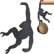 Monkey-Shaped Wooden Hanging Banana Hook