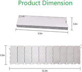Stove Windscreen, 10 Plates Stove Windshield, Folding Aluminum Camping Burner Windshield, Lightweight Compact Folding Camp Stove Windscreen with Drawstring Bag, for Camping Stoves and Butane Stoves