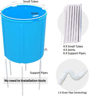 80 × 70 cm Non-Inflatable Foldable Soaking Tub
