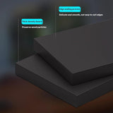 Large Gaming Desk,100CM Computer Desk with Carbon Fiber Surface, Gaming Table K Shaped PC Gaming Workstation Home Office Desks (Carbon Fiber Black, 100CM)