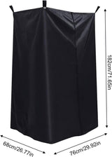 Portable Changing Room | Mobile Privacy Changing Tent | Waterproof Foldable Dressing Room for Backyard, Beach, Travel, Boat