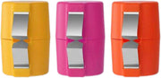 3-Piece Handheld Egg-Opener Set – Yellow, Orange & Pink