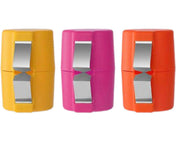 3-Piece Handheld Egg-Opener Set – Yellow, Orange & Pink
