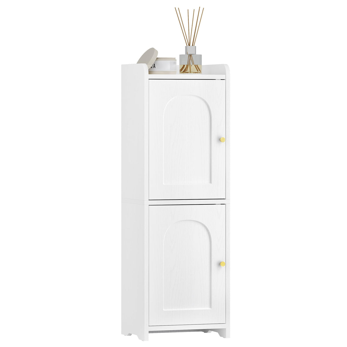 75 cm Narrow Two-Door Bathroom Storage Cabinet
