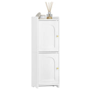 75 cm Narrow Two-Door Bathroom Storage Cabinet