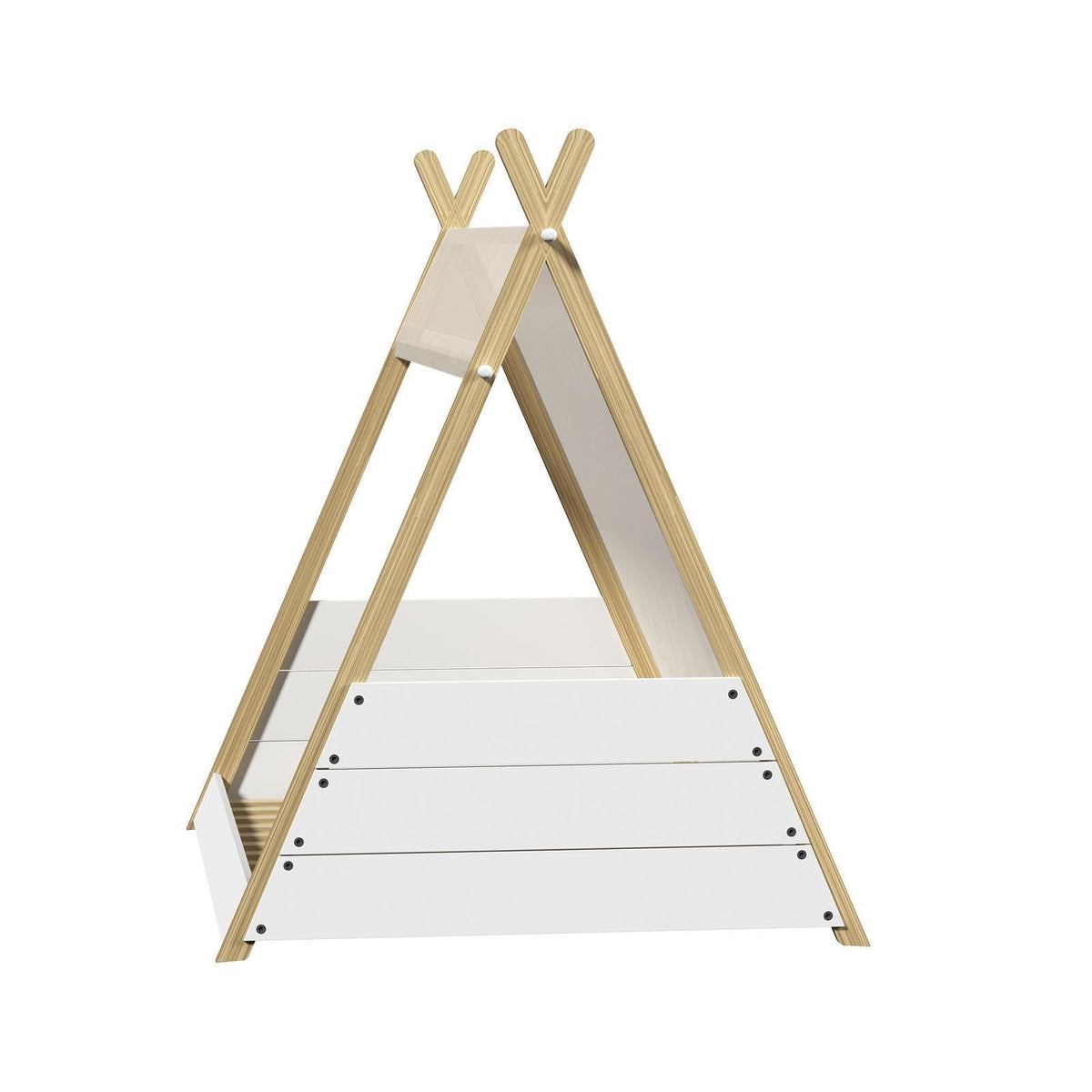 Kids Bed Frame Single Size Bed Wooden Timber Mattress Platfrom