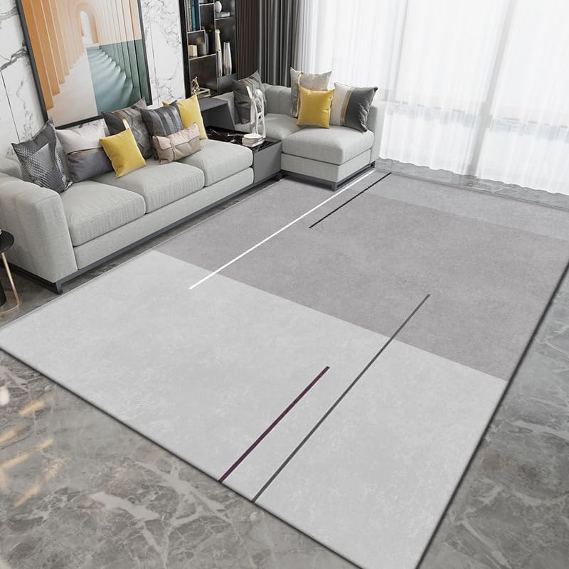 160 × 230 cm Moroccan Geometric Short-Pile Area Rug
