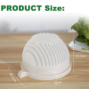 5-in-1 Snap Salad Cutter Bowl
