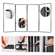 4 × 2.4m Black Photography Backdrop & Support System