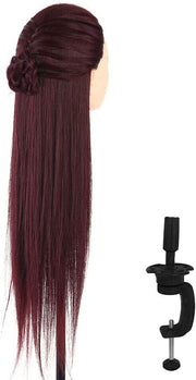 60cm Synthetic-Hair Cosmetology Training Head