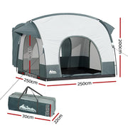 4-Person Pop-Up SUV Side Awning & Beach Shelter