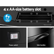 68 L Silver Sensor Rubbish Bin with Manual Mode