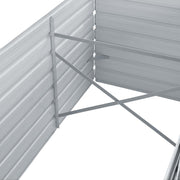 Galvanised-Steel Raised Garden Bed – 13 Size Options