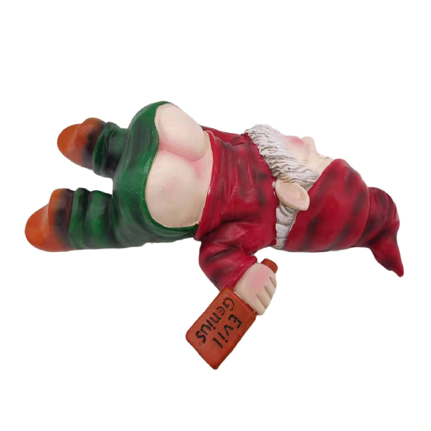 Funny Drunk Garden Gnome Statue – 24 cm