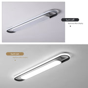 Modern LED Ceiling Light, 36.2" Flush Mount Ceiling Lamp,Metal Ceiling Chandelier Lighting Fixture for Living Room Bedroom Dining Room Office Hallway Aisle (White Light)