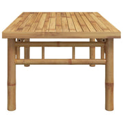Bamboo Coffee Table – 90 × 50 cm