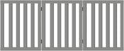 Freestanding Foldable MDF Pet Gate – 3 Sizes, White or Grey