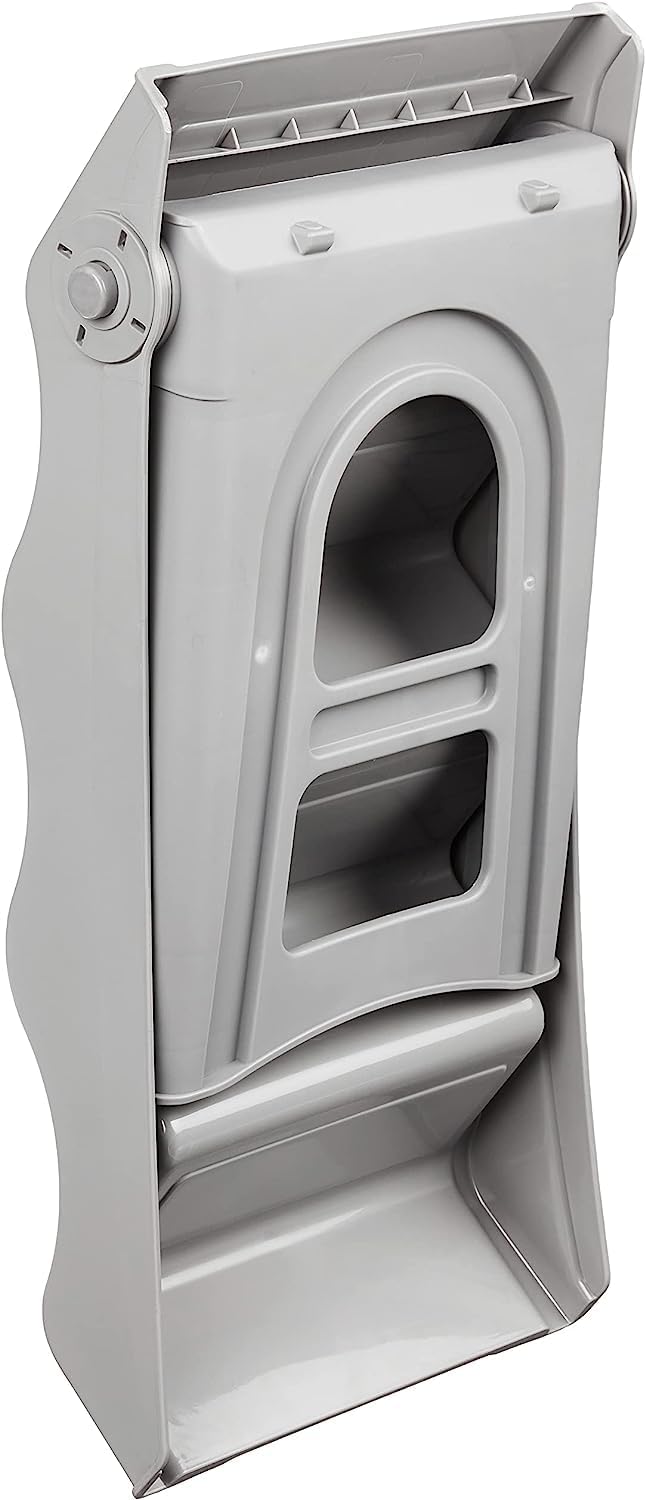 Grey Foldable Pet Steps – Approx. 37 × 58 × 49.5 cm