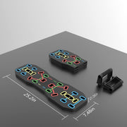 Foldable 10-in-1 Push-Up Board