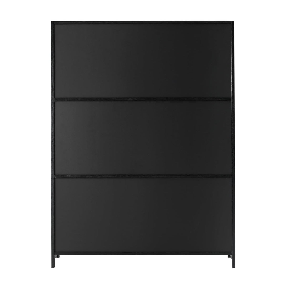 6-Tier Shoe Cabinet with 3 Sliding Flip-Up Doors