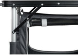 OZtrail Folding Table with Storage, Black/Silver