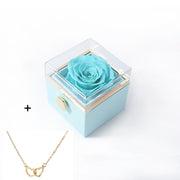 Hidden Necklace Rose Gift Box – 9 Colour Combinations