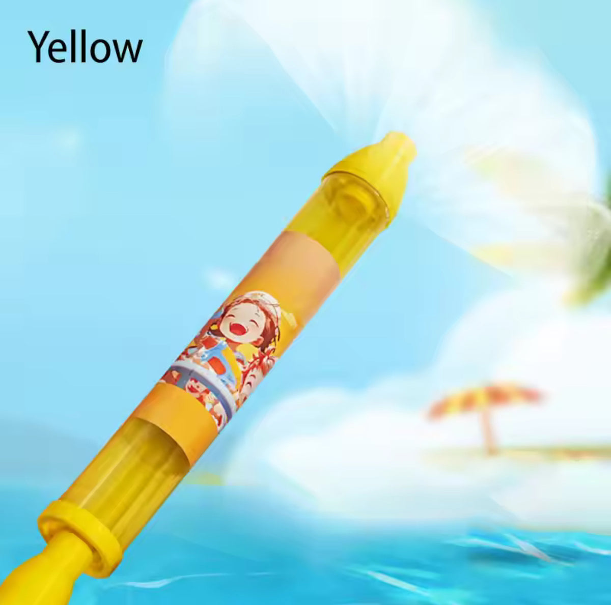 Firework-Pattern Mini Water Spray Toy – 3 Colours