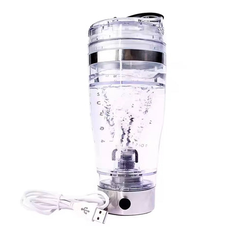 450ML Electric Protein Shaker USB Shaker Bottles Milk Coffee Blender Water Bottle Movement Vortex Tornado