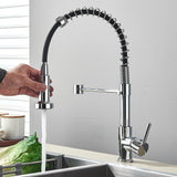 Kitchen Sink Mixer Taps Pull Out Laundry 360° Swivel Faucet Tap Black AU