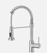 Chrome Pull-Out Kitchen Tap with 2-Mode Sprayer