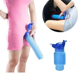 750ml Outdoor Portable Car Urinal Telescopic Squat-free Female Boys And Children Travel Camping Hiking Emergency Urinal Foldable