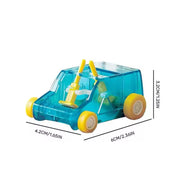Mini Push-Along Desktop Cleaning Trolley – Random Colour