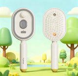 Electric Steam Hair Brush Comb & Mist Function Simultaneously Stronger Ion Technology Less Breakage No Residue for Beautiful Hai
