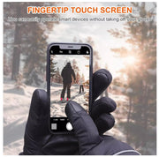 Men Electric Heated Gloves Touch Screen Motorcycle Gloves Hand Warmers Gloves