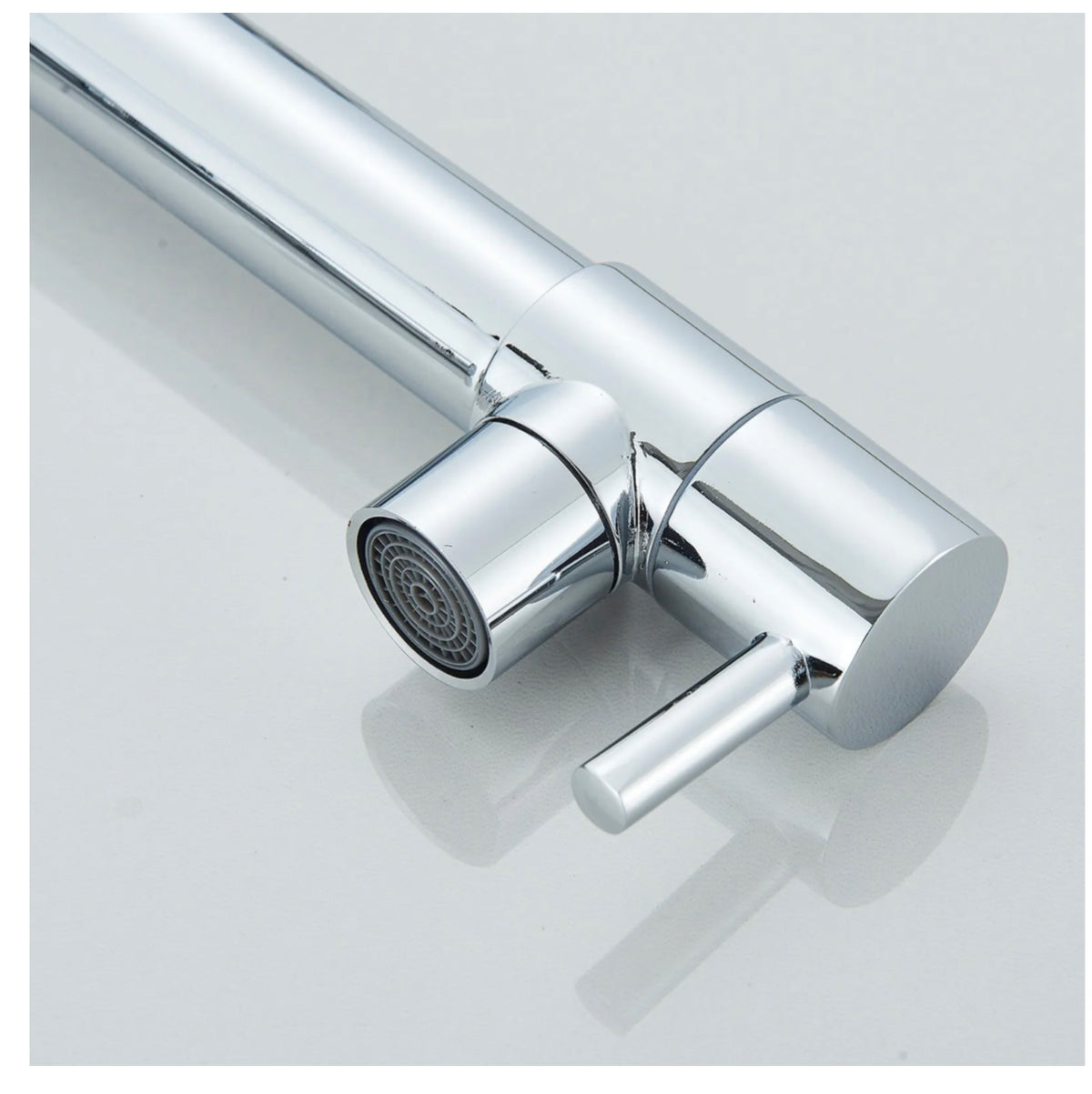Chrome Pull-Out Kitchen Mixer Tap – 360° Swivel