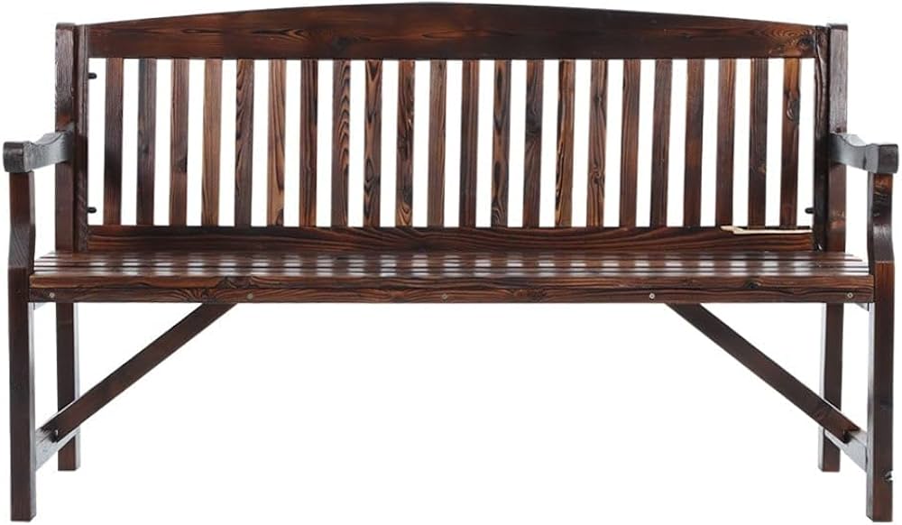 160 cm Water-Repellent Timber Garden Bench