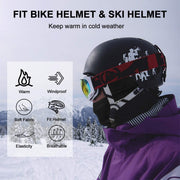ROCKBROS Thermal Fleece Balaclava & Neck Warmer