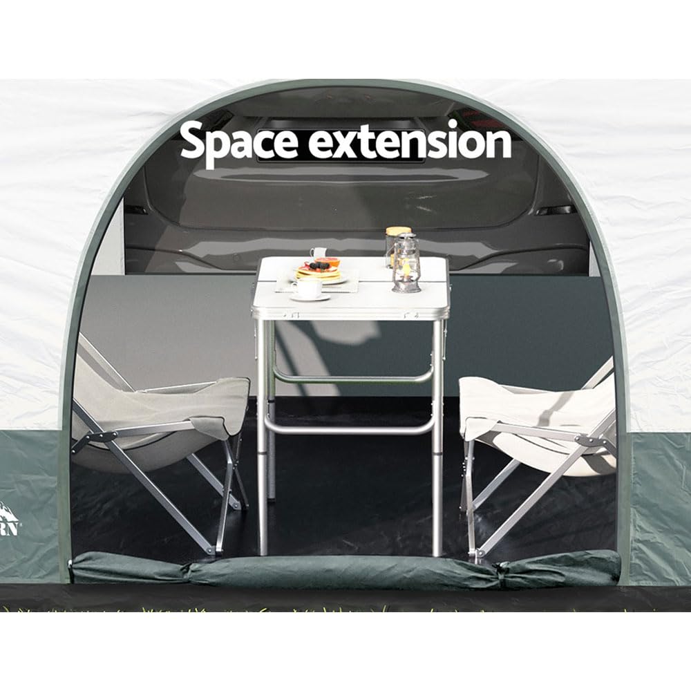 4-Person Pop-Up SUV Side Awning & Beach Shelter