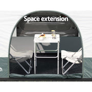4-Person Pop-Up SUV Side Awning & Beach Shelter