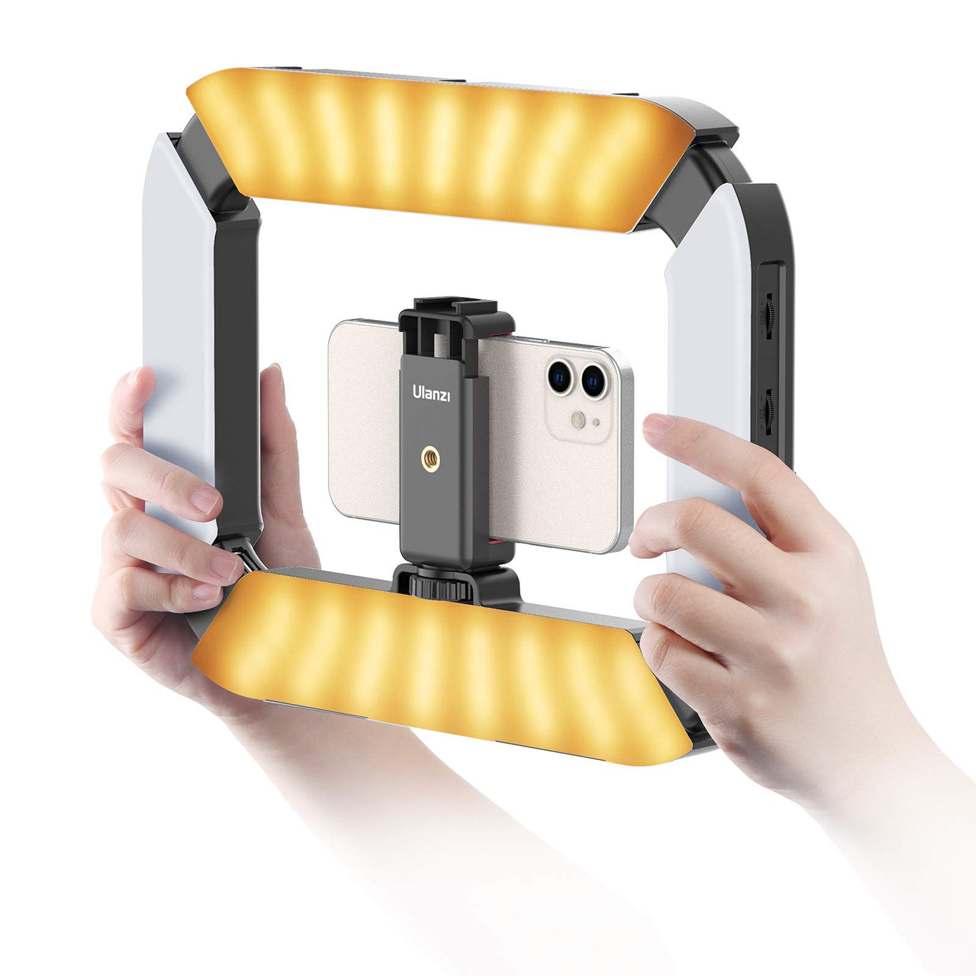 ULANZI U200 Smartphone Video Rig with Rechargeable Ring Light