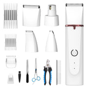 Cordless Multi-Head Pet Grooming & Nail-Care Kit